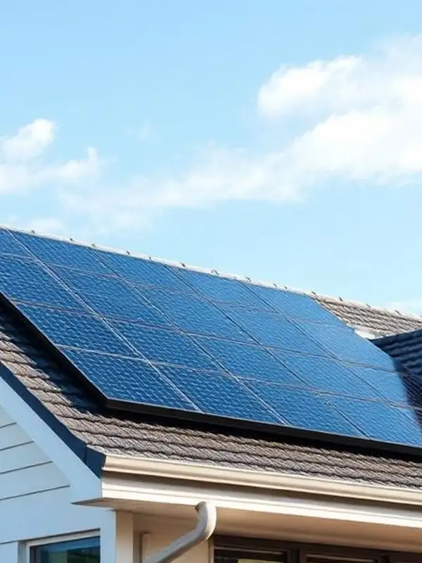 Solar panel installation in Victoria