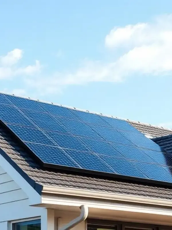 Solar panel installation in Victoria